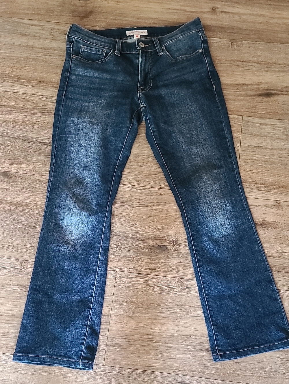 Lucky Brand Jeans Mid Rise Boot Cut 2/26 R dark Denim Wash
